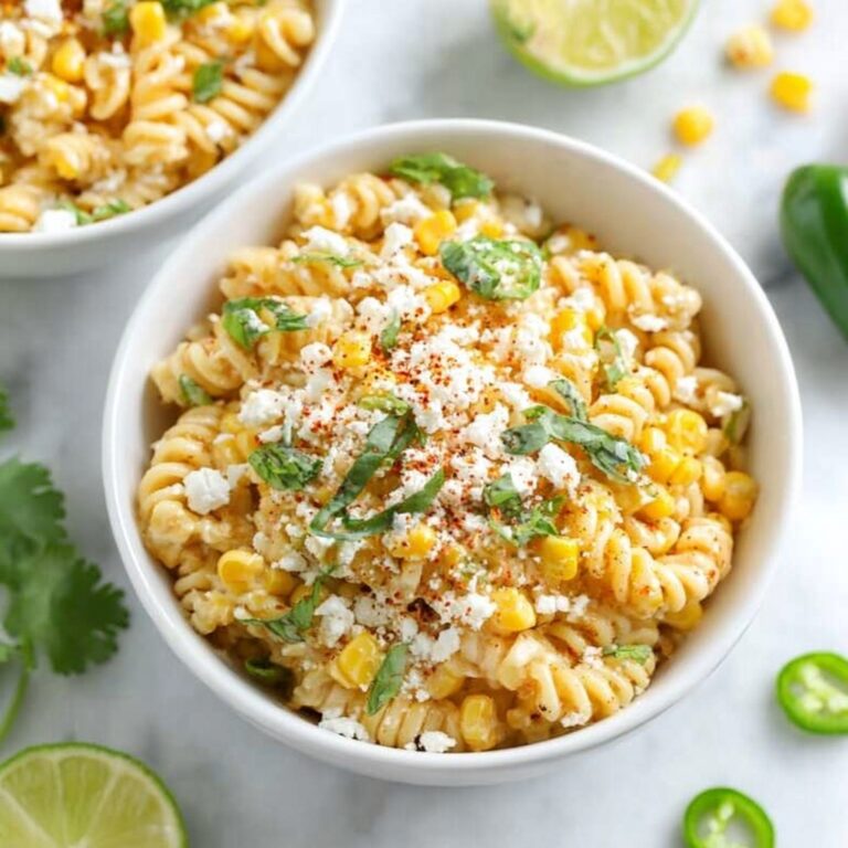 Mexican Street Corn Pasta Salad Recipe