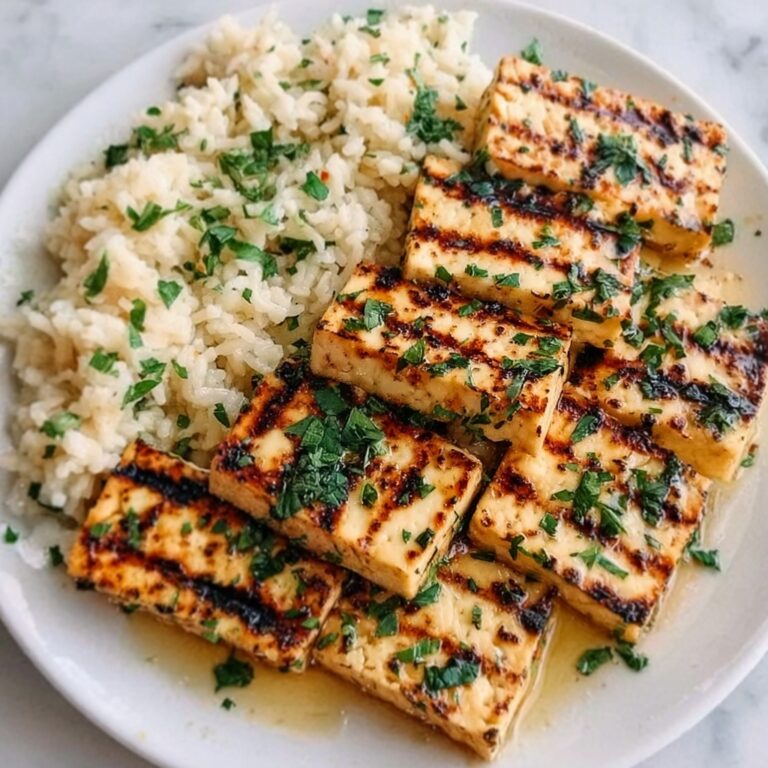 Garlic Herb Butter Tofu Recipe