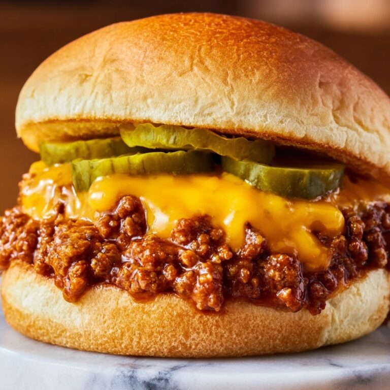 Cheesy Sloppy Joes Recipe