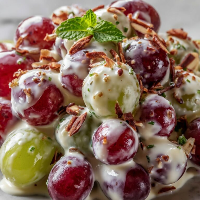 Creamy Grape Salad Recipe