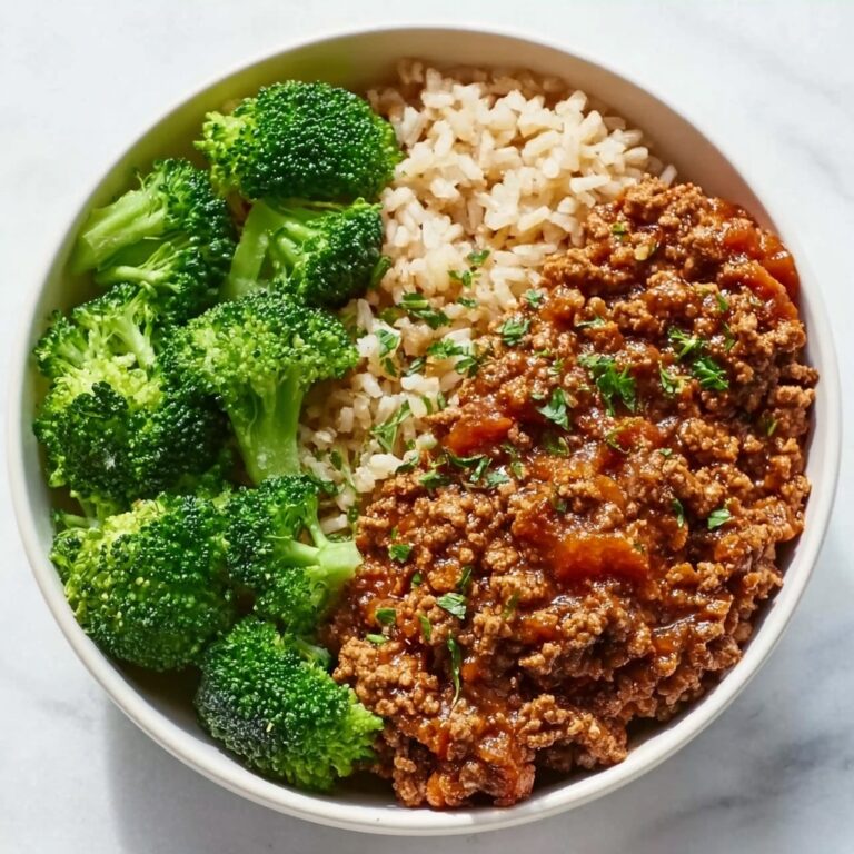 Sweet & Spicy Ground Turkey & Broccoli Bowls Recipe