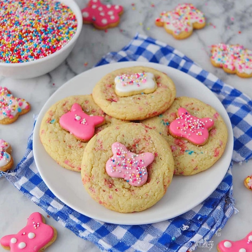 Circus Animal Sugar Cookies Recipe - Recipe Image