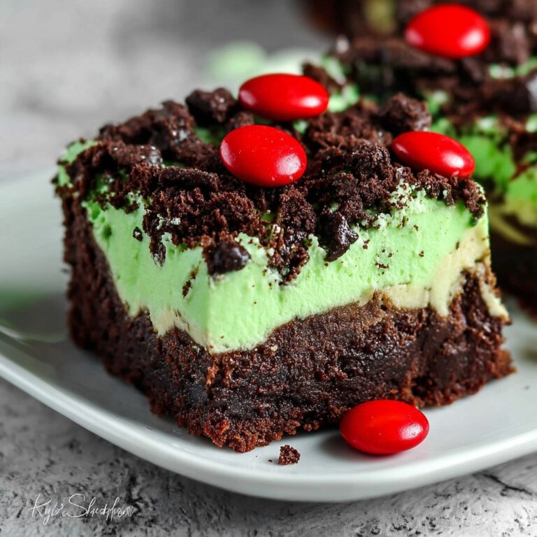 Grinch Brownies Recipe