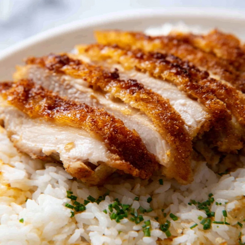 Oven Baked Chicken and Rice Recipe - Recipe Image