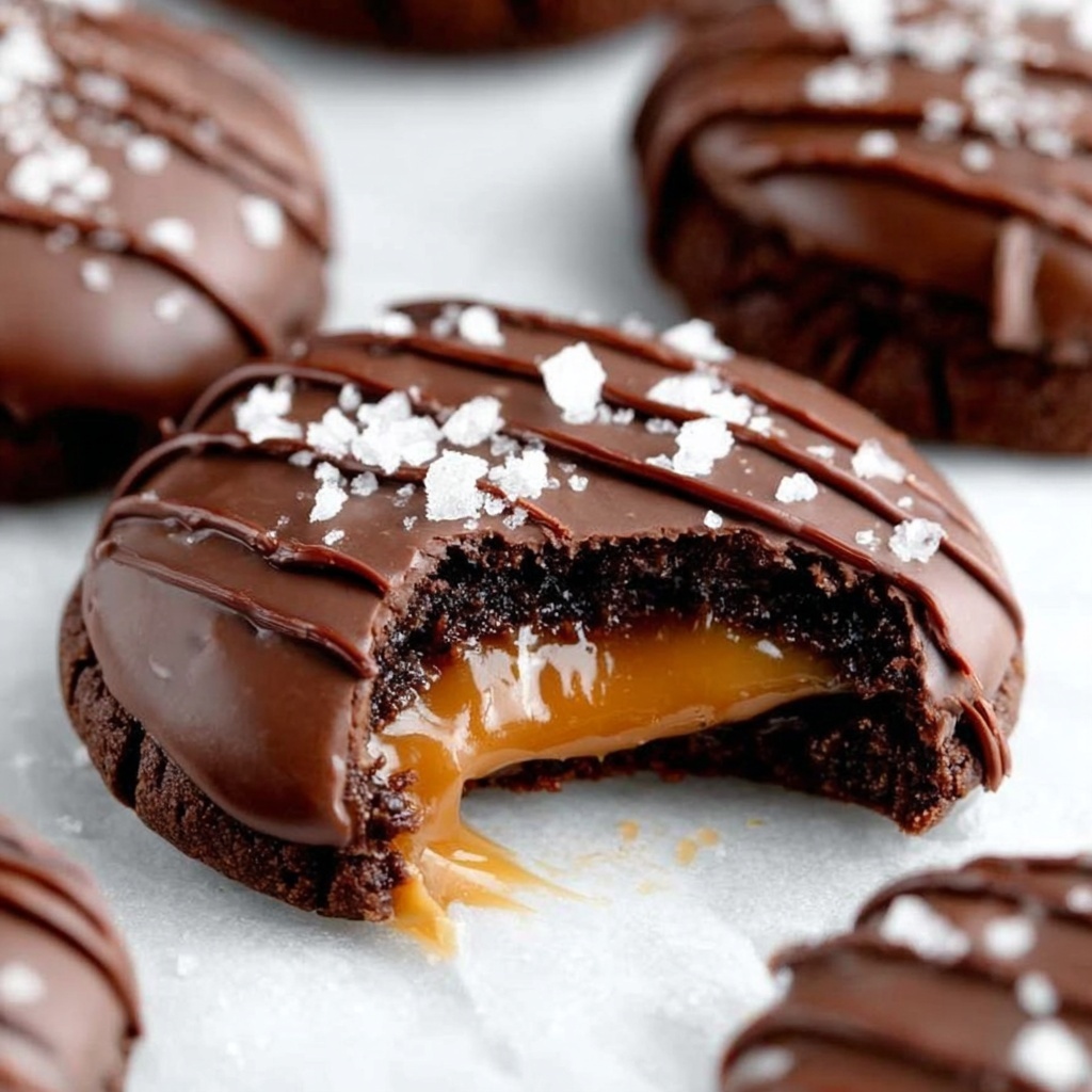 Coconut Caramel Samoa Stuffed Cookies Recipe - Recipe Image