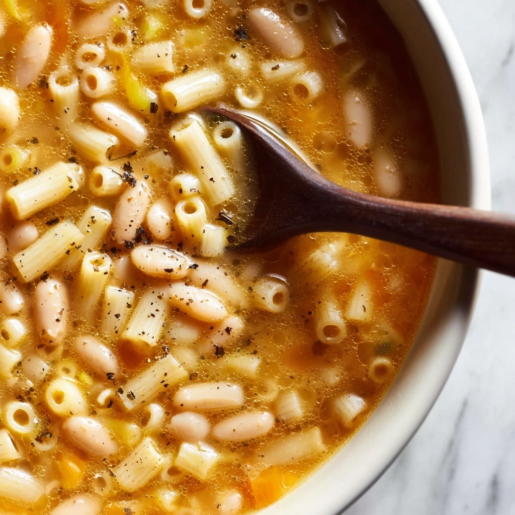 Creamy Pasta e Fagioli Soup Recipe - Recipe Image