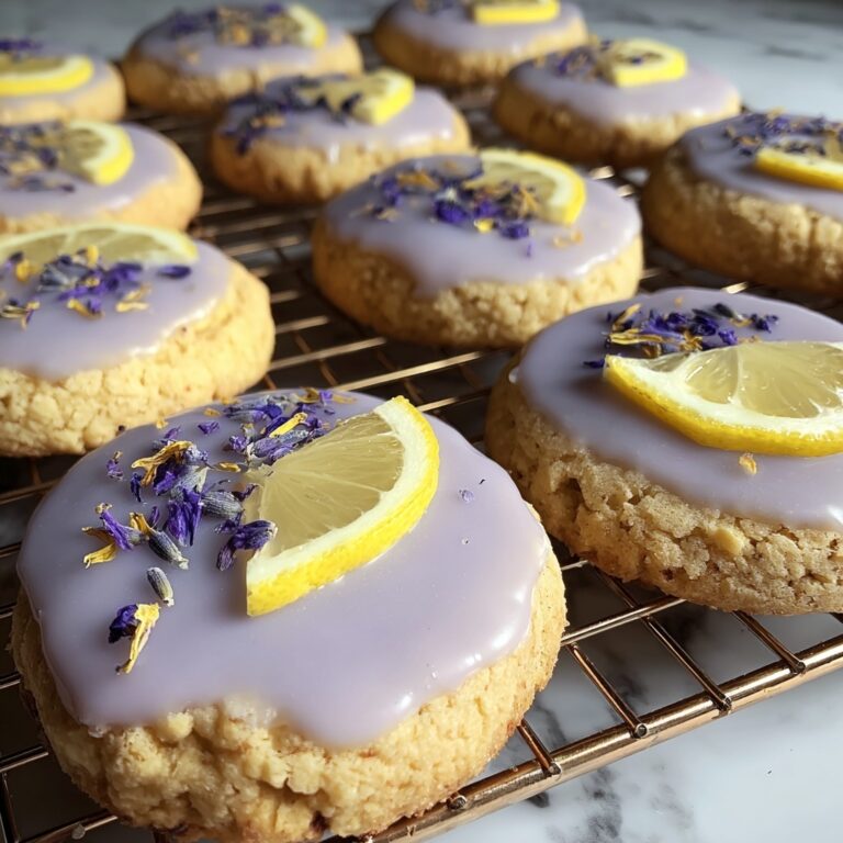Lemon Lavender Cookies Recipe