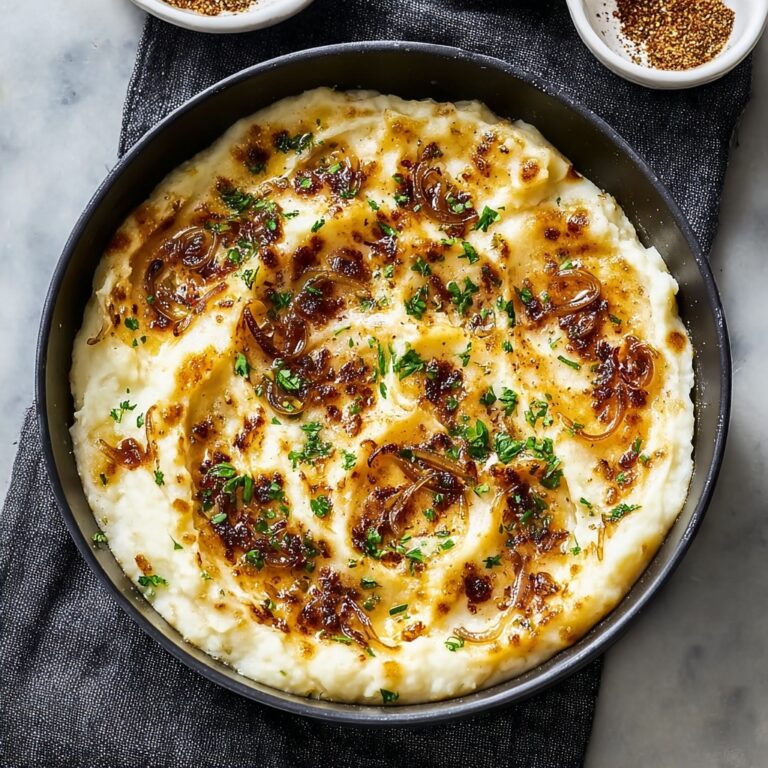Savory French Onion Skillet Lasagna Recipe