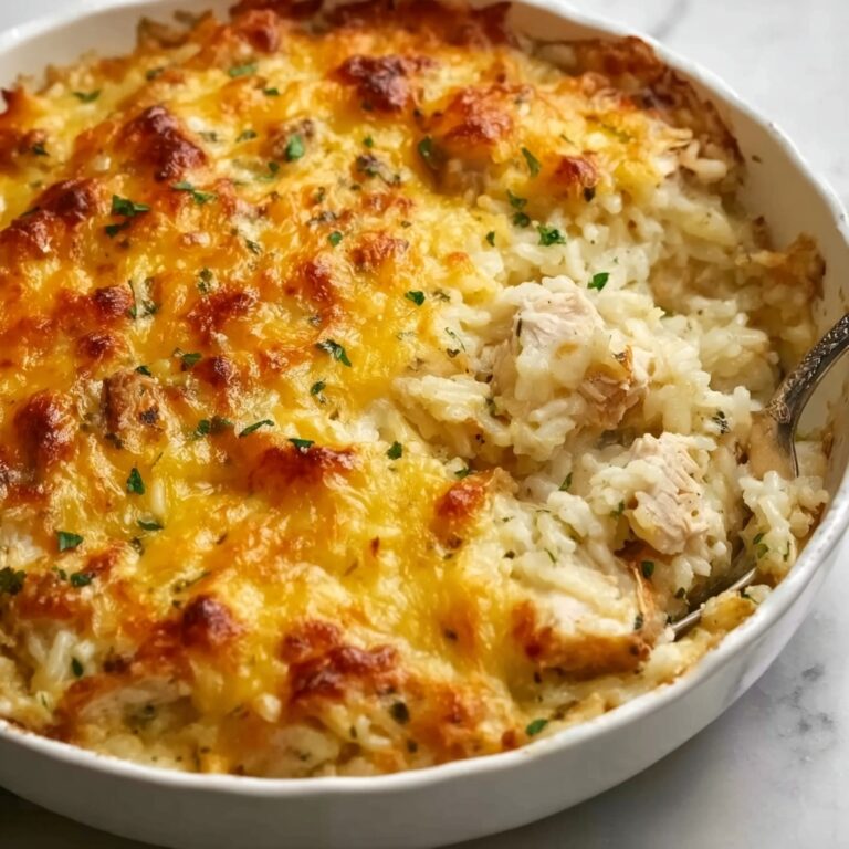 Creamy Chicken & Rice Casserole Recipe