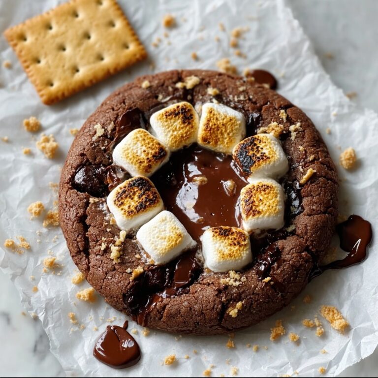 Decadent Double Chocolate S’mores Cookies Recipe