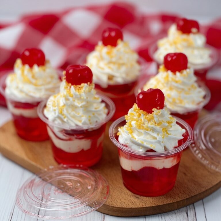 Cherry Bomb Jello Shots Recipe