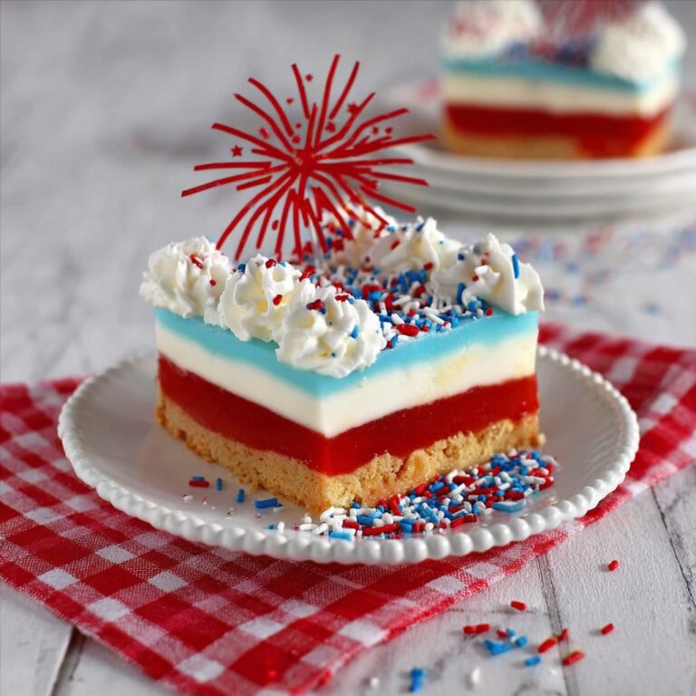 Fourth of July No-Bake Cheesecake Recipe
