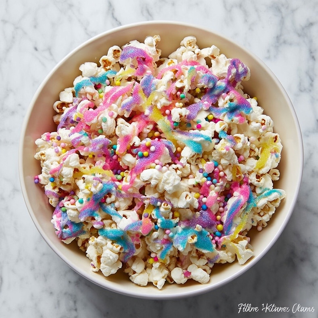 Bunny Bait Easter Popcorn Mix Recipe - Recipe Image
