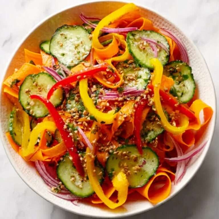 Viral Cucumber Pepper Salad Recipe