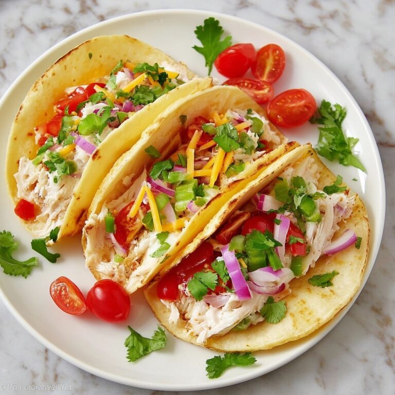 Instant Pot Chicken Tacos Recipe