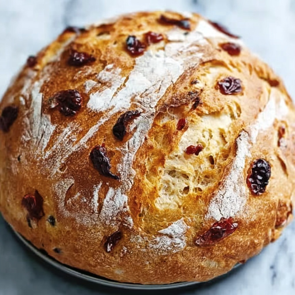 No Knead Cinnamon Raisin Bread Recipe - Recipe Image