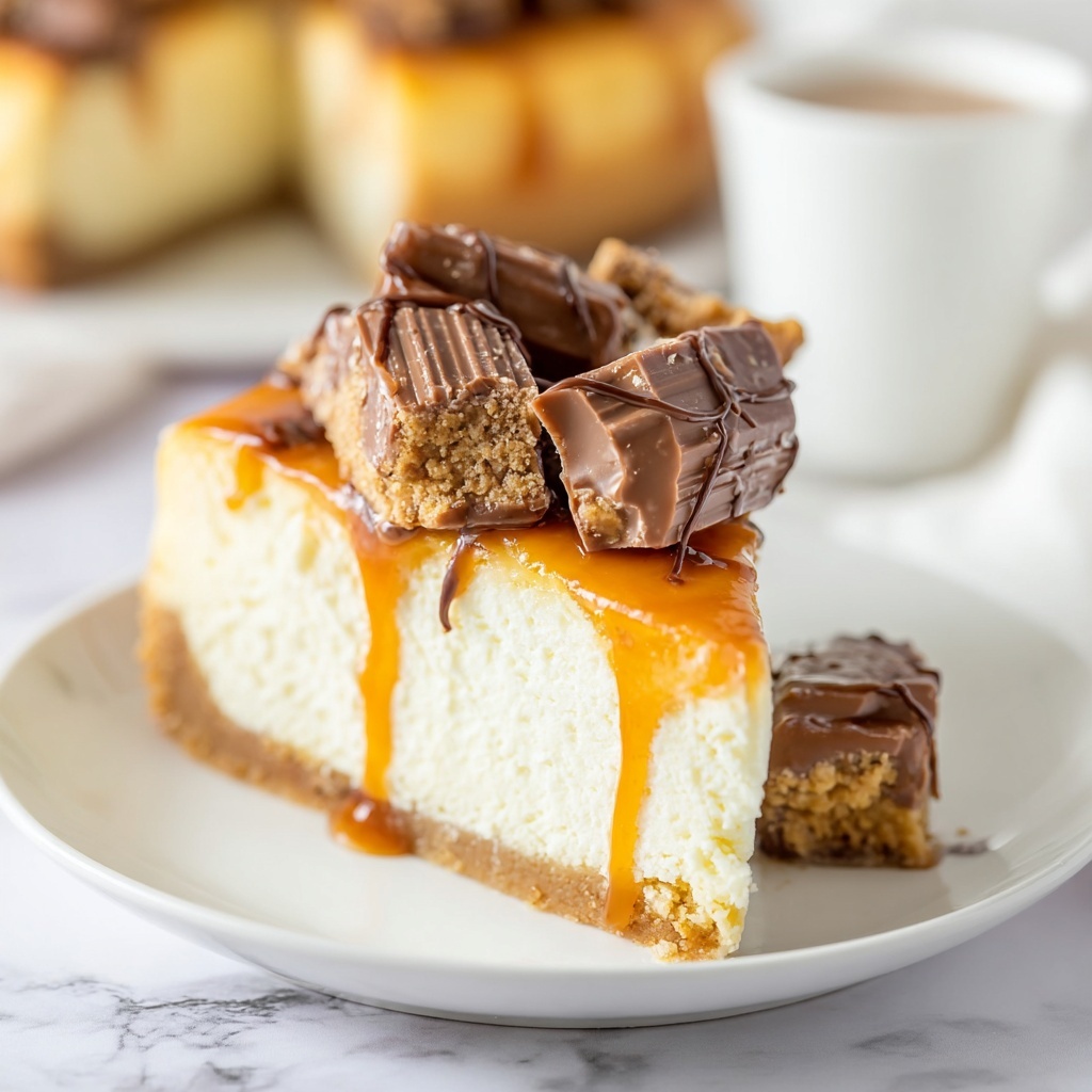 Twix Cheesecake Recipe - Recipe Image