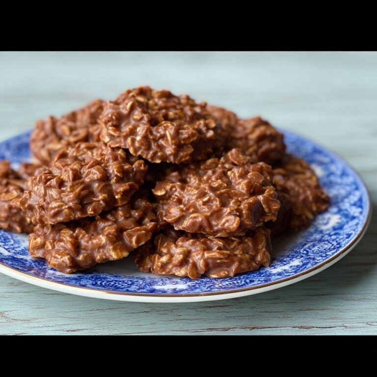 No Bake Chocolate Peanut Butter Cookies Recipe