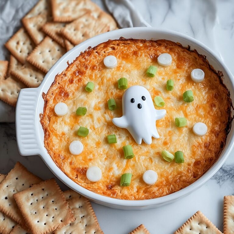 Creepy-Good Halloween Buffalo Chicken Dip Recipe