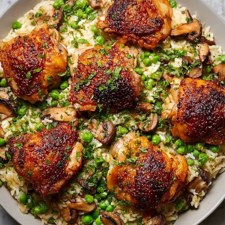 One Pan Chicken & Rice Casserole Recipe
