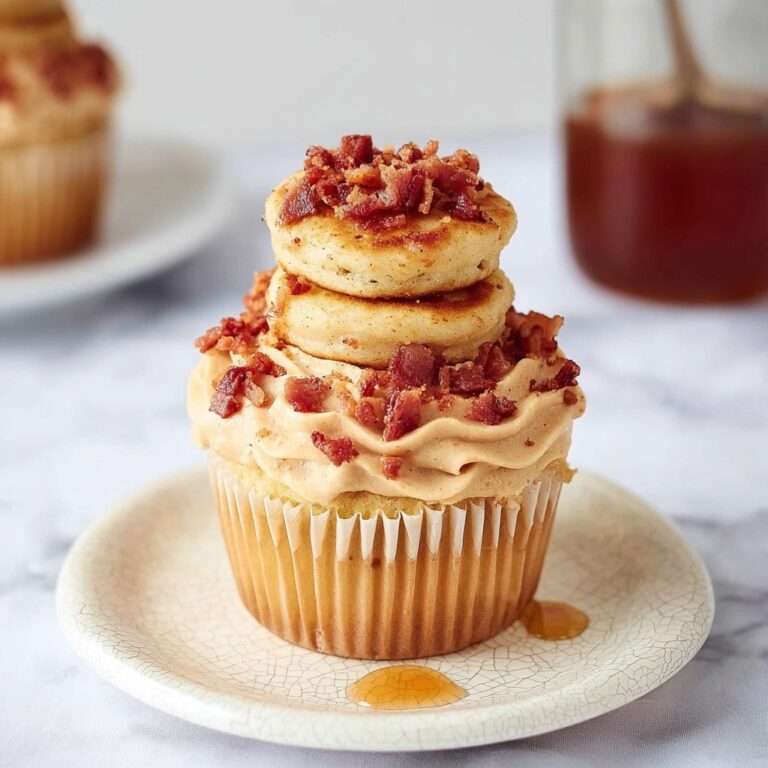 Pancake and Maple Bacon Cupcakes Recipe