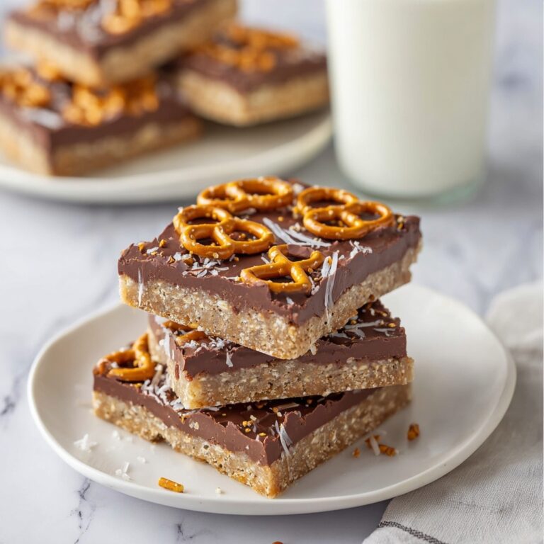 Peanut Butter Pretzel Bars Recipe