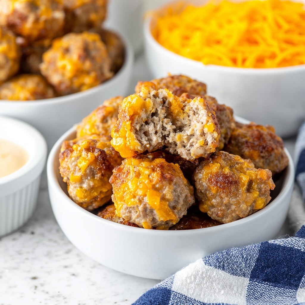Cheddar Bay Sausage Balls Recipe - Recipe Image