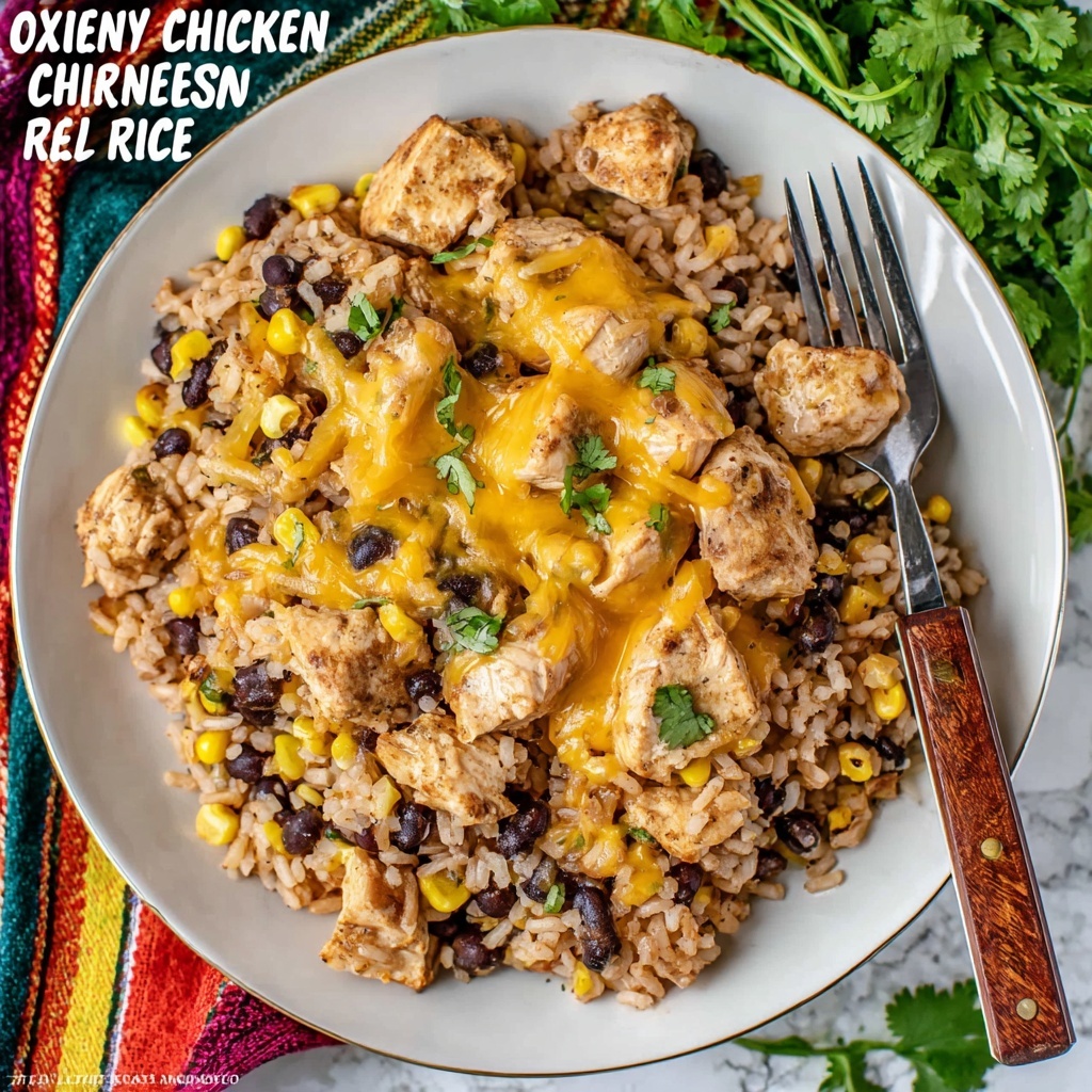 Cheesy Mexican Chicken and Rice Recipe - Recipe Image