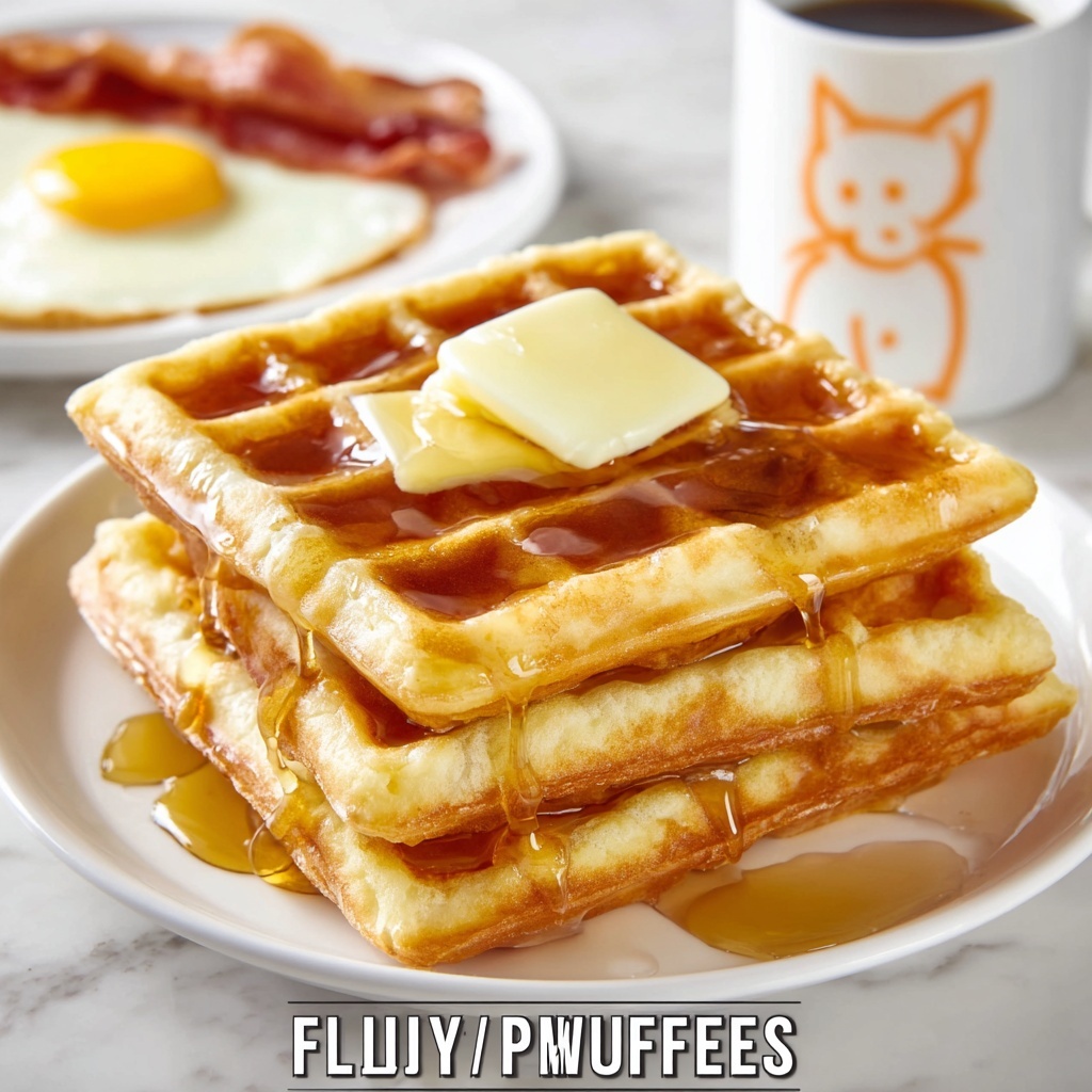 Fluffy Waffles Recipe - Recipe Image