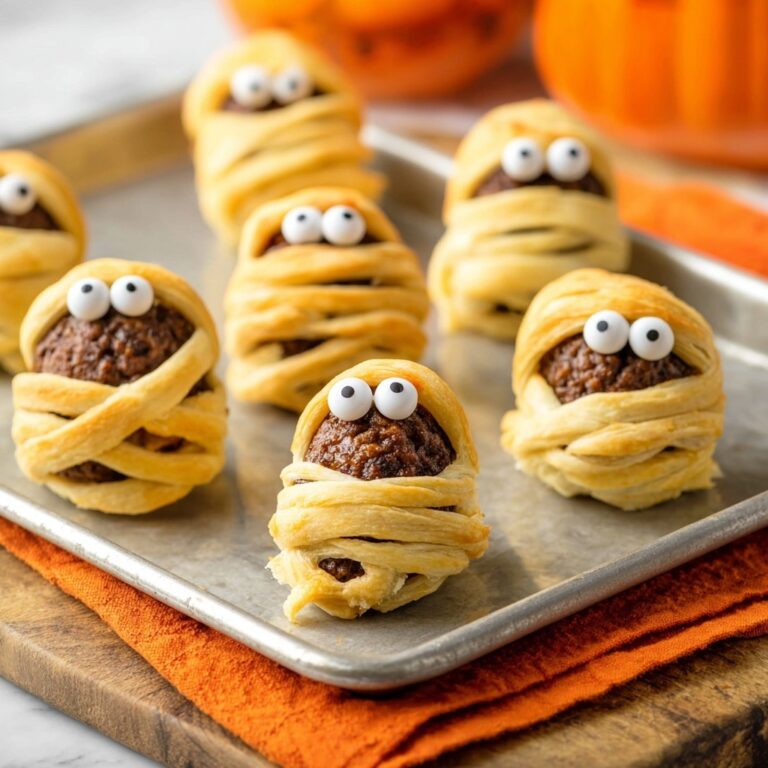 Meatball Mummies Recipe