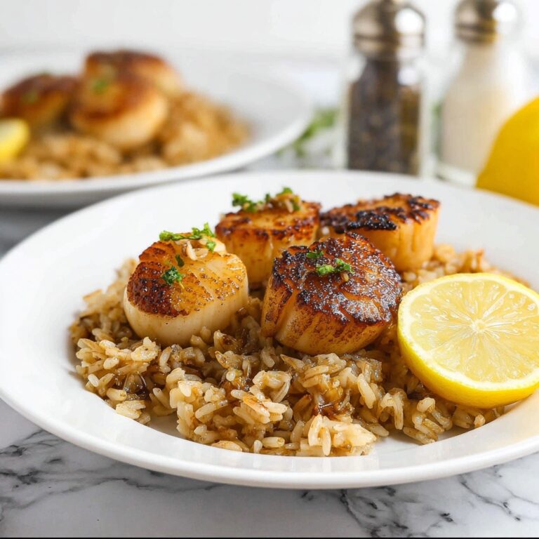 Pan Seared Scallops with Garlic Herb Butter Recipe