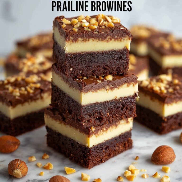 Praline Brownies Recipe