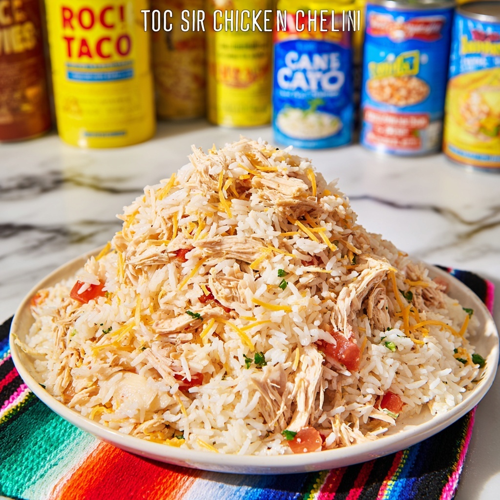Slow Cooker Taco Chicken and Rice Recipe - Recipe Image