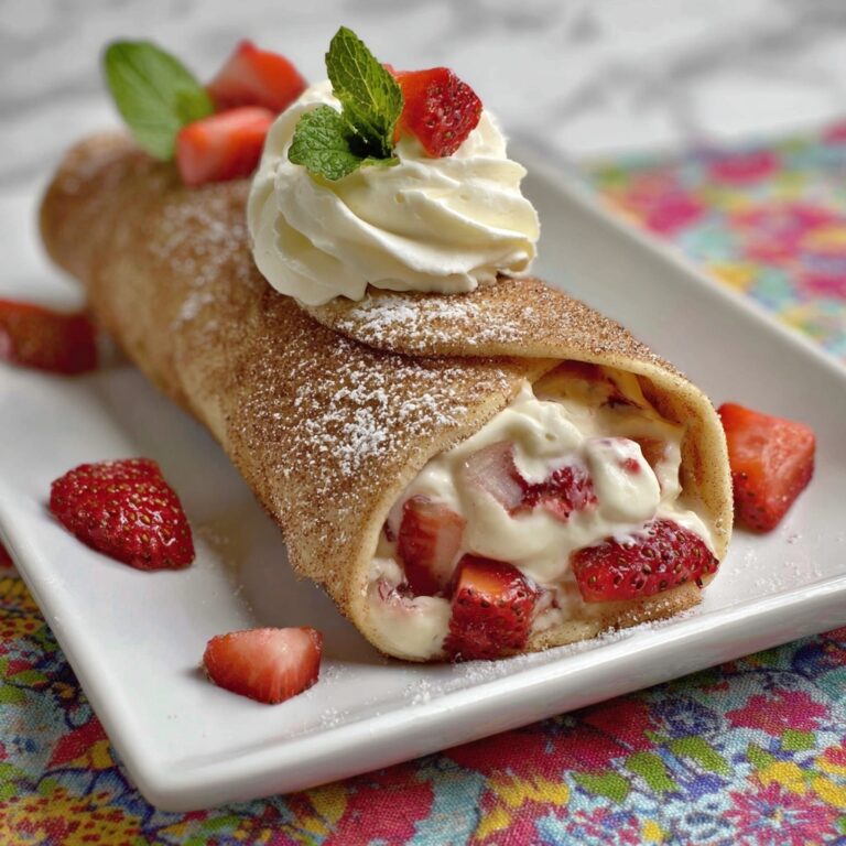 Strawberry Cream Cheese Chimichangas Recipe