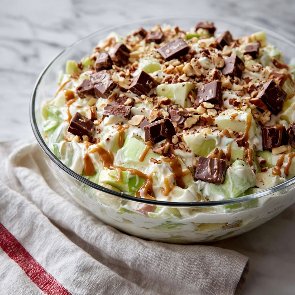 Snickers Apple Salad Recipe - Recipe Image