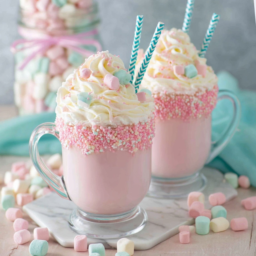 Pink Hot Chocolate Recipe - Recipe Image