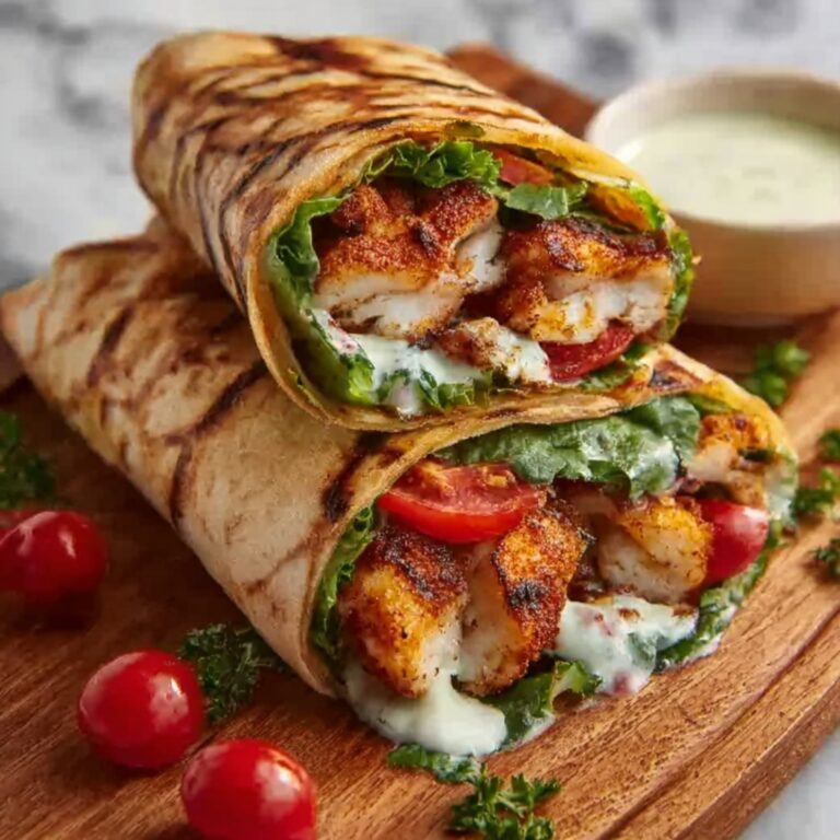 Crispy Halloumi Wraps Recipe