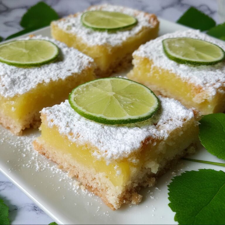 Key Lime Bars Recipe