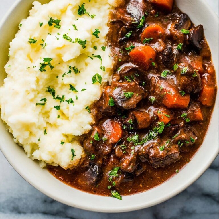 Beef and Mushroom Stew Recipe