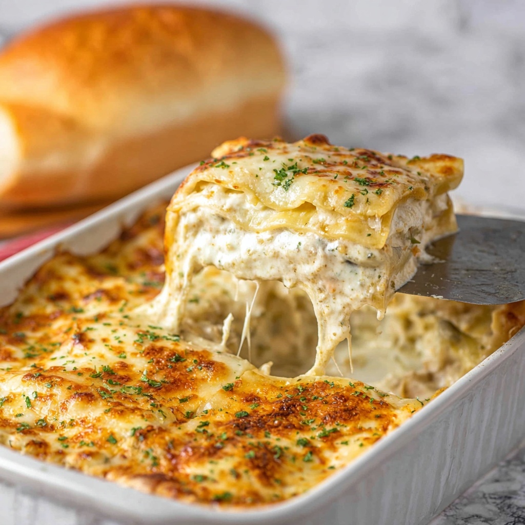 Seafood Lasagna with Shrimp and Crab Recipe - Recipe Image