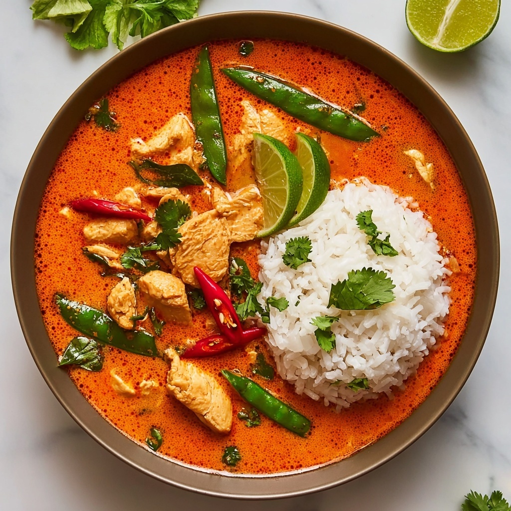 Irresistible Thai Red Curry with Chicken for Easy Weeknight Dinners Recipe - Recipe Image