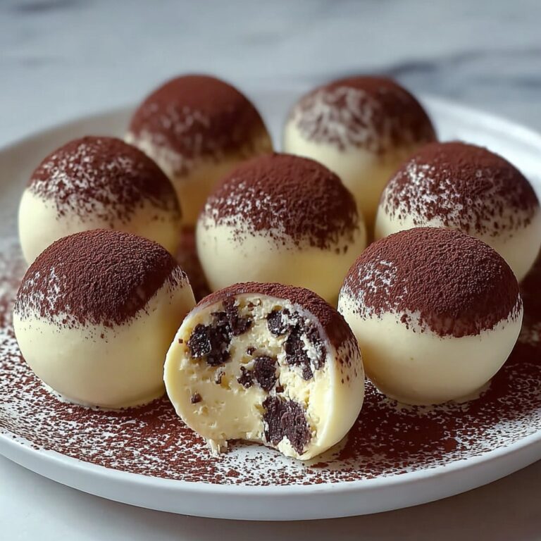 Decadent Tiramisu Truffles: No-Bake Bliss for Coffee Lovers Recipe