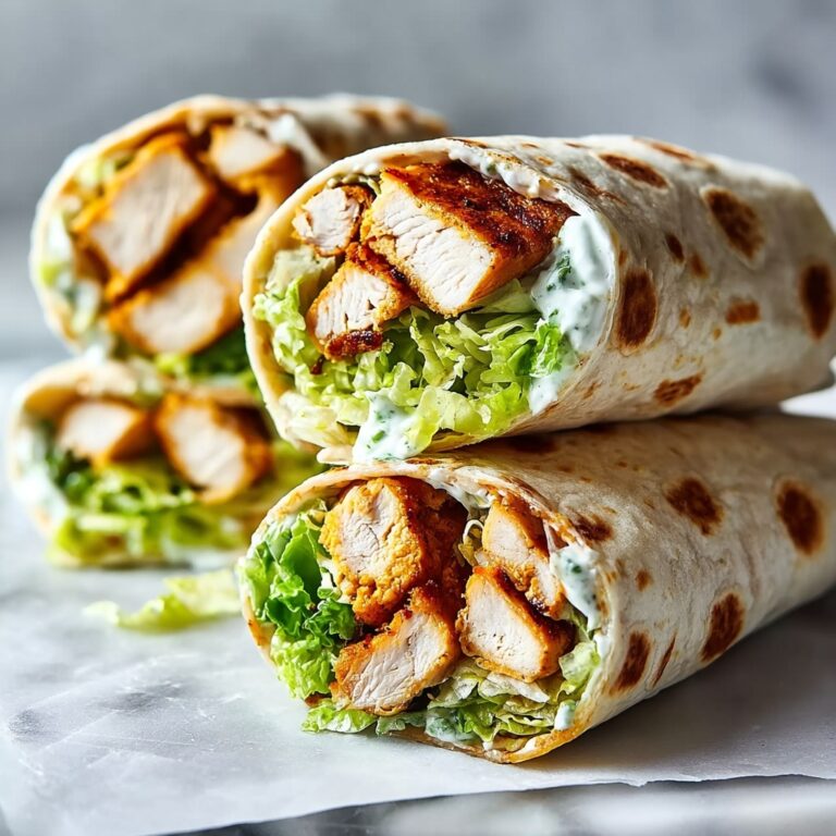 Irresistible Chicken Caesar Wraps Recipe