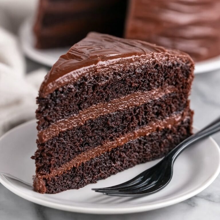 Homemade Chocolate Cake Recipe