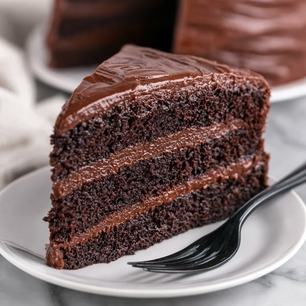 Homemade Chocolate Cake Recipe - Recipe Image