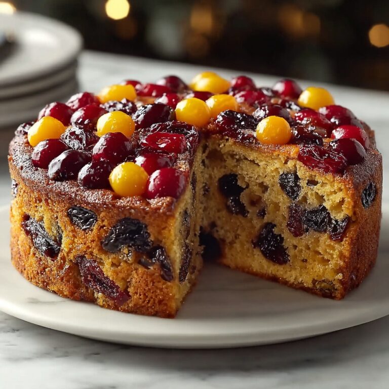 Old-Fashioned German Fruit Cake Recipe