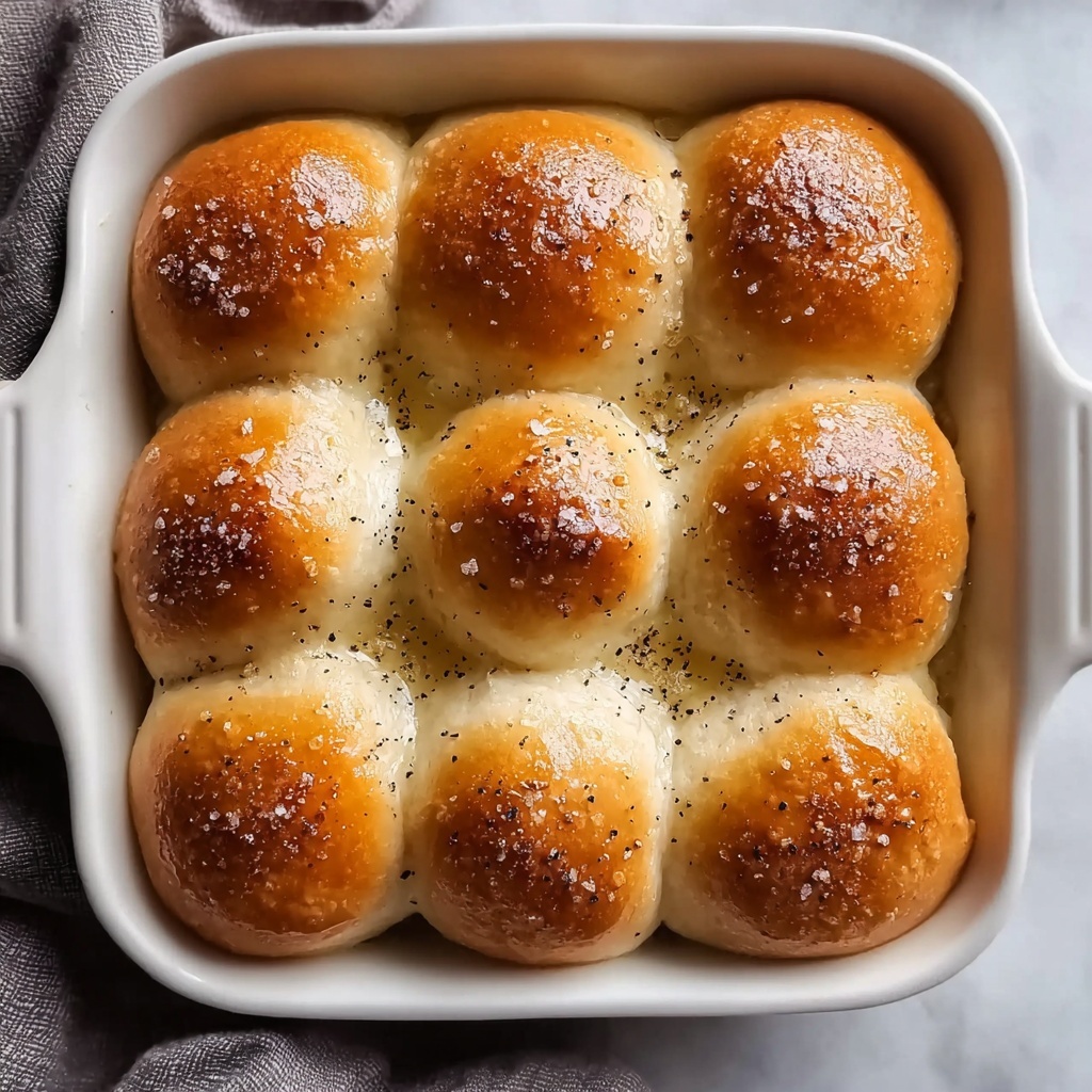 Fluffy Sourdough Discard Dinner Rolls Recipe - Recipe Image