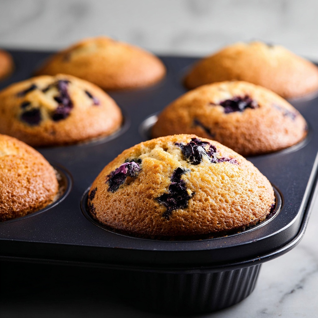 Healthy Blueberry Lemon Muffins Recipe - Recipe Image