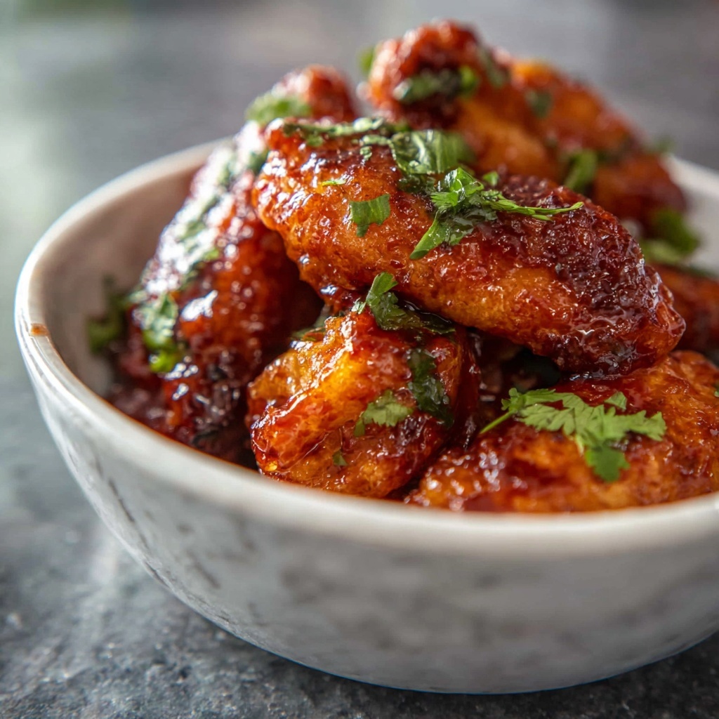 Sticky Sweet Chili Chicken Wings Recipe - Recipe Image