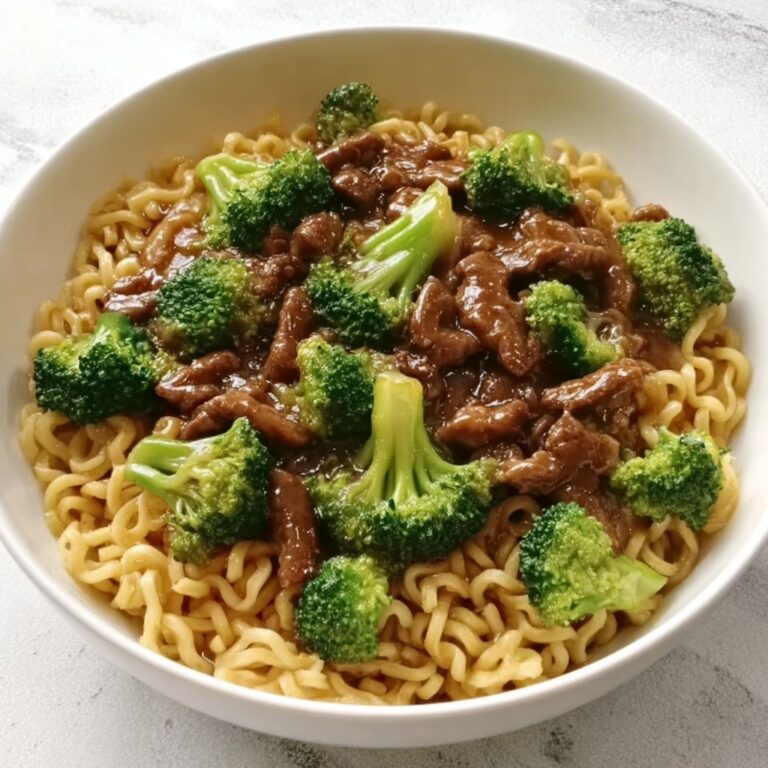 Beef and Broccoli Lo Mein Recipe